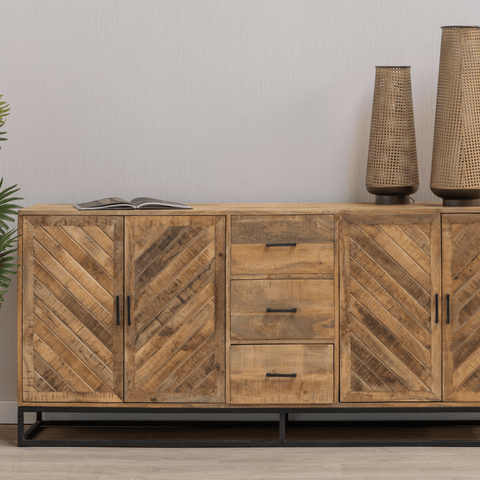 Mango Wood Sideboard Reno 200 cm Mahom