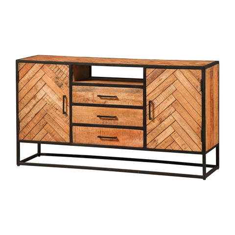 Mangohouten Dressoir Toronto 145x80 cm Mahom