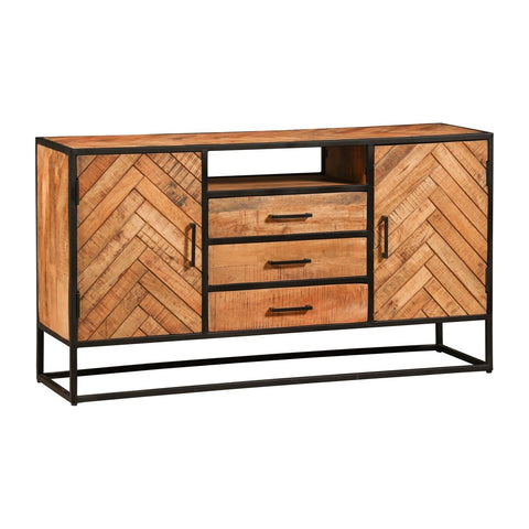 Mangohouten Dressoir Toronto 145x80 cm Mahom