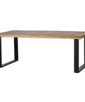 Mangohouten Eettafel Cleveland Rechthoek 140x90 cm Mahom