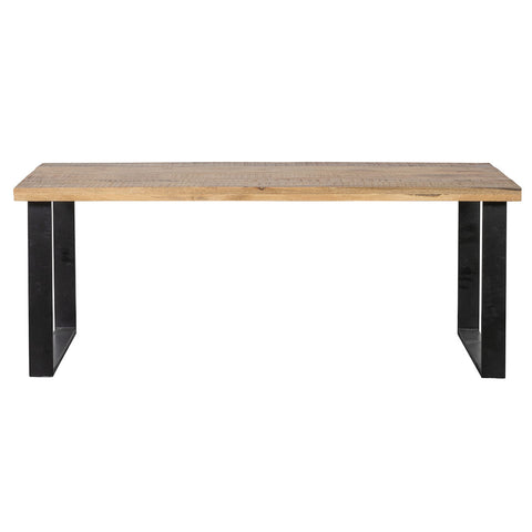 Mangohouten Eettafel Cleveland Rechthoek 140x90 cm Mahom