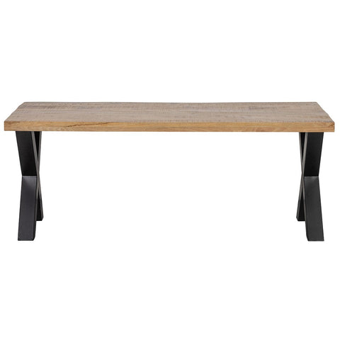 Mangohouten Eettafel Columbus Rechthoek 260x100 cm Mahom