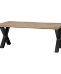 Mangohouten Eettafel Columbus Rechthoek 300x100 cm Mahom
