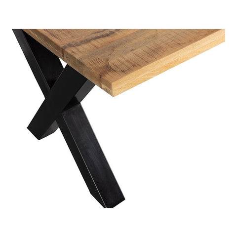 Mangohouten Eettafel Columbus Rechthoek 220x100 (6cm) Mahom