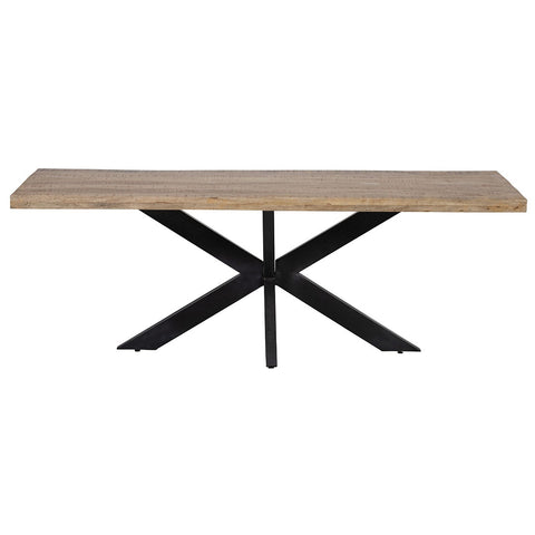 Mangohouten Eettafel Memphis Rechthoek 260x100 cm Mahom