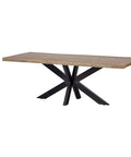 Mangohouten Eettafel Memphis Rechthoek 240x100 cm Mahom