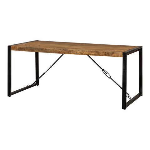 Mangohouten Eettafel Phoenix Rechthoek 200x90 cm Mahom