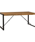 Mangohouten Eettafel Phoenix Rechthoek 220x90 cm Mahom