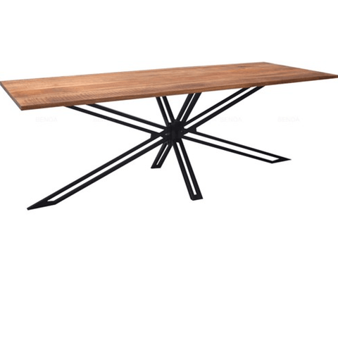 Mangohouten Eettafel Yana Rechthoek 220 cm Mahom