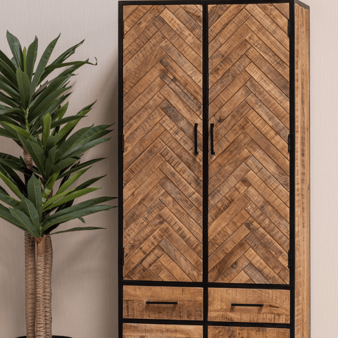 Mango wood cabinet New Haven 90 cm Mahom