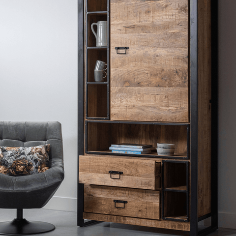 Mango wood cabinet Stockton 100 cm Mahom