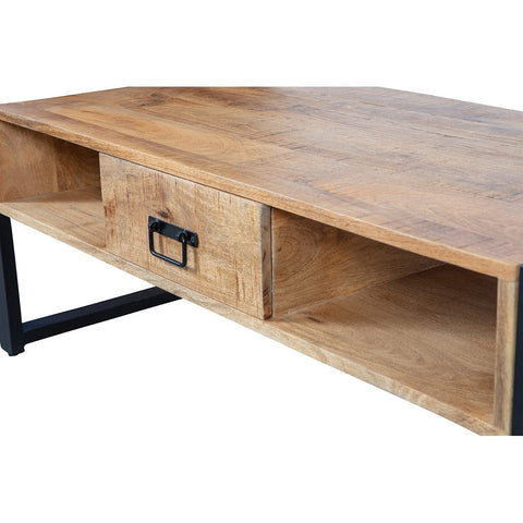 Mango wood coffee table Anaheim 120 cm Mahom