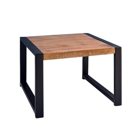 Mangohouten Salontafel Britt 60 cm Mahom - Mangohoutonline