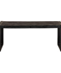 Mangohouten Salontafel Atlanta Black 110 cm Mahom