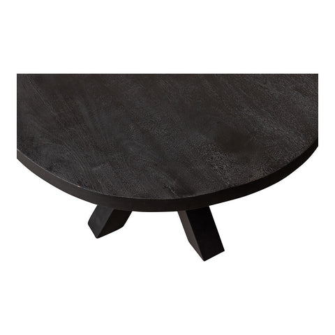 Mangohouten Salontafel Glendale Black 70 cm Mahom