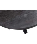 Mangohouten Salontafel Glendale Black 90 cm Mahom