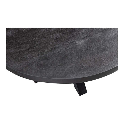 Mangohouten Salontafel Glendale Black 90 cm Mahom