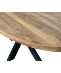Mangohouten Eettafel Tulsa Ovaal 300x130 cm Mahom