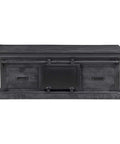 Mangohouten Salontafel Portland Black 120 cm 4 lades Mahom