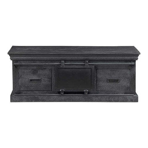 Mangohouten Salontafel Portland Black 120 cm 4 lades Mahom