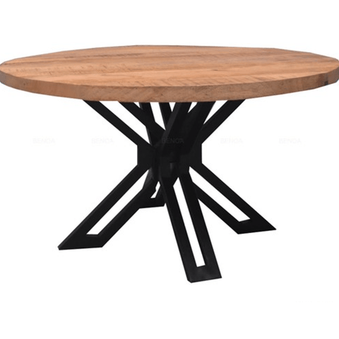 Mango Wood Coffee Table Yana Round 60 cm Mahom 