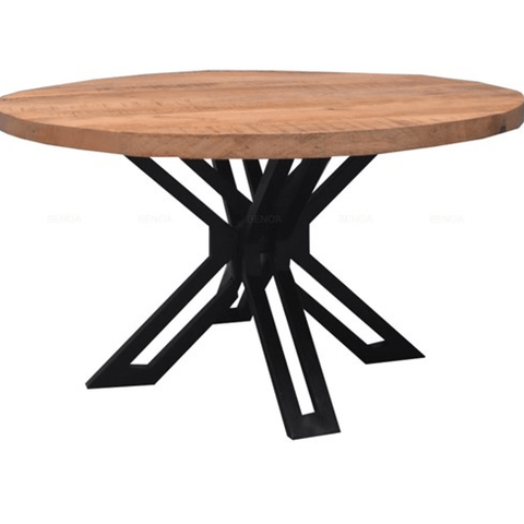 Mangohouten Salontafel Yana Rond 80 cm Mahom