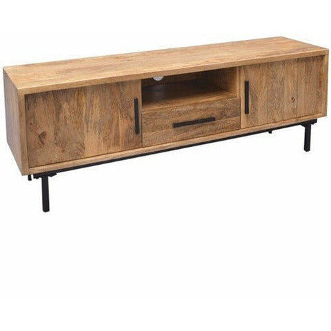 Mango wood TV furniture Jayden 150 cm Mahom