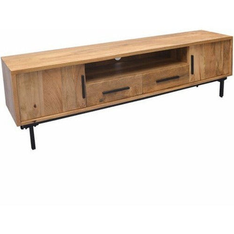 Mango wood TV furniture Jayden 180 cm Mahom