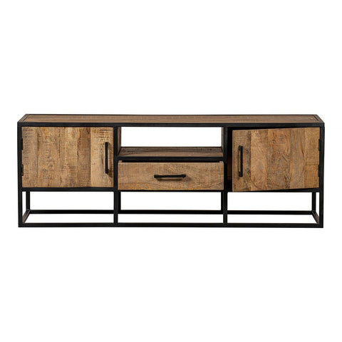 Mango wood TV unit San Antonio 210 cm Mahom