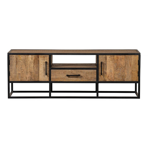 Mango wood TV unit San Antonio 210 cm Mahom