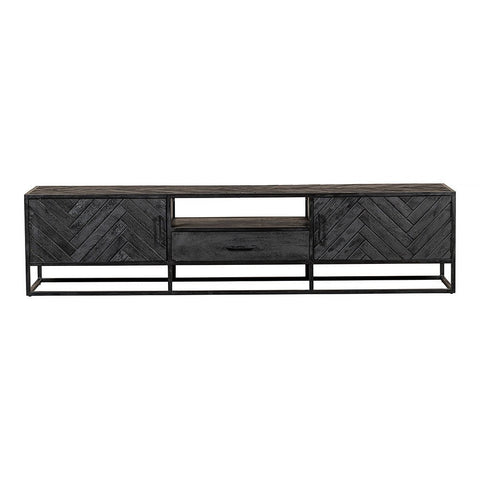 Mango wood TV furniture Sienna 210 cm Mahom