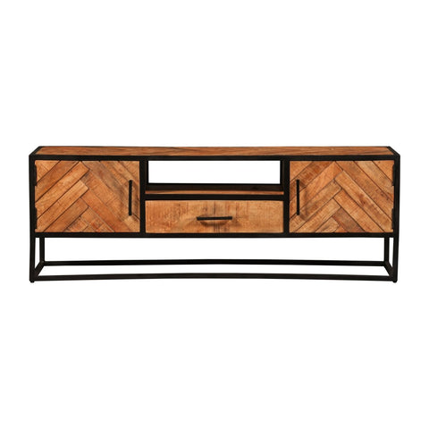 Mango wood TV furniture Toronto 145 cm Mahom