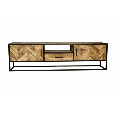 Mango wood TV furniture Toronto 180 cm Mahom