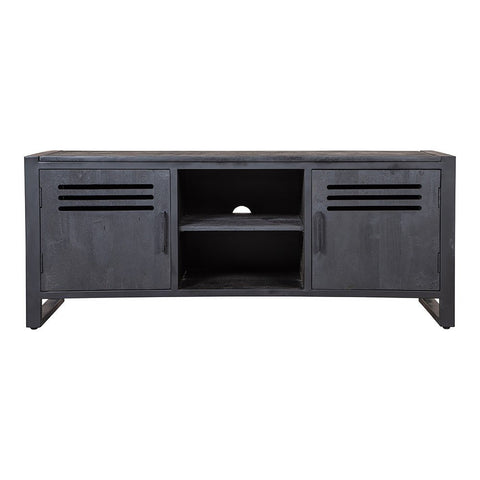 Mangohouten TV Meubel Henderson Black 150 cm Mahom