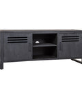 Mangohouten TV Meubel Henderson Black 150 cm Mahom