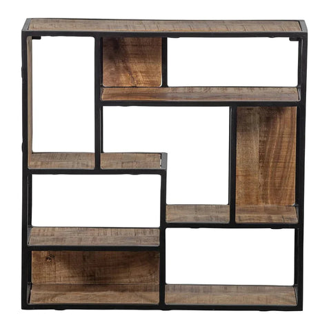 Wall rack Mango wood Round or Square