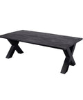 Mangohouten Salontafel Orlando Black 130 cm Mahom