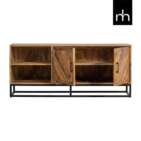 Mango Wood TV Furniture Reno 140 cm Mahom