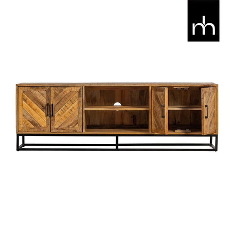 Mango Wood TV Furniture Reno 180 cm Mahom