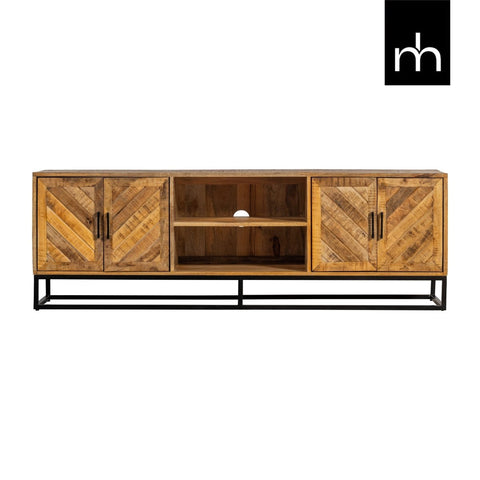 Mango Wood TV Furniture Reno 180 cm Mahom