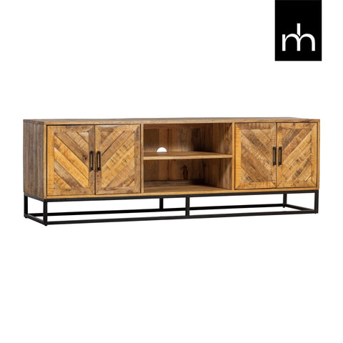 Mango Wood TV Furniture Reno 180 cm Mahom