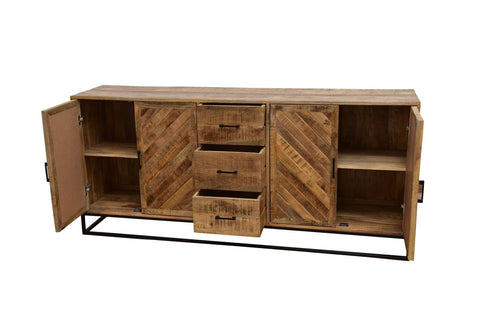 Mangohouten Dressoir Reno 200 cm Mahom