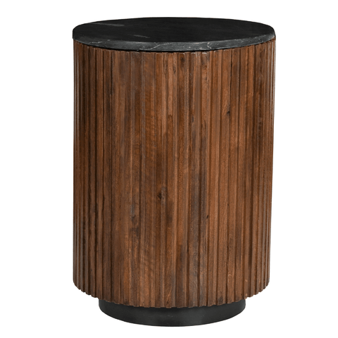 Mango Wood Coffee Table Round Austin 40 cm Mahom