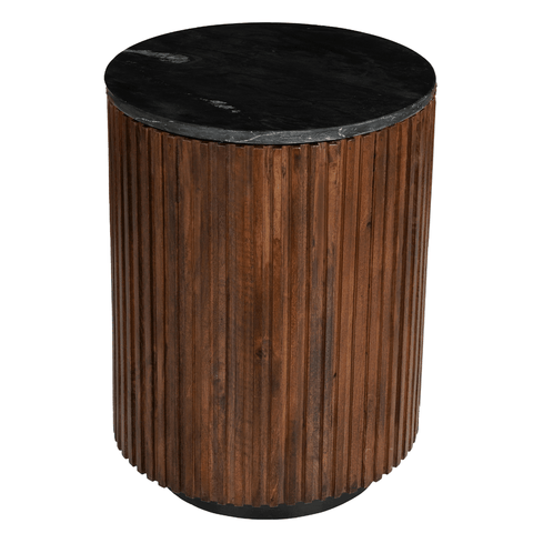 Mango Wood Coffee Table Round Austin 40 cm Mahom