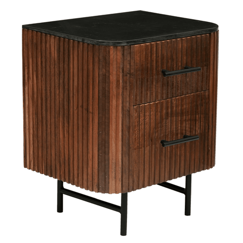 Mango Wood Side Furniture Austin 50 cm Mahom