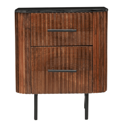 Mango Wood Side Furniture Austin 50 cm Mahom