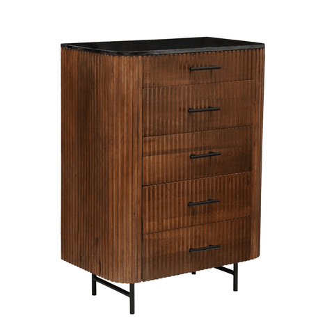 Mango Wood Side Furniture Austin 75 cm Mahom