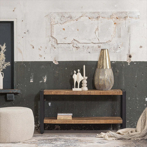 Mango wood TV unit Montana 150 cm Mahom